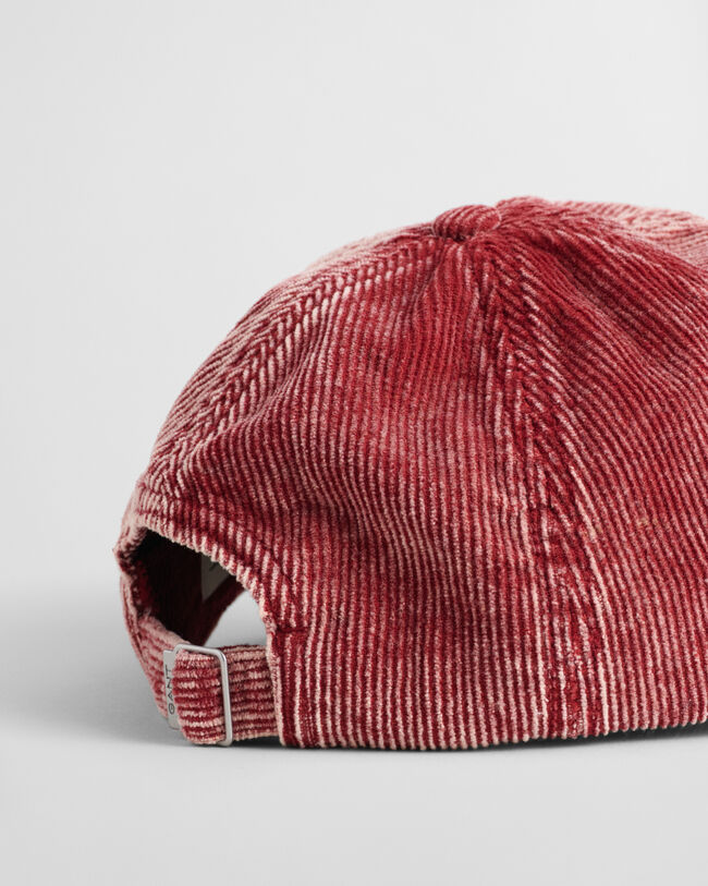 Pesukäsitelty G Badge ‑vakosamettilippalakki