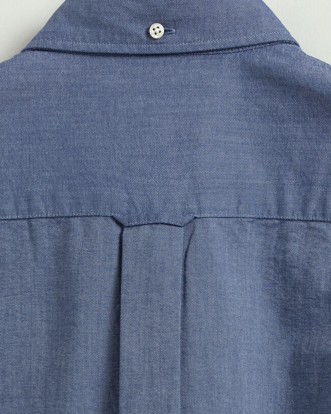 Lyhythihainen regular fit ‑mitoitettu oxford-paita