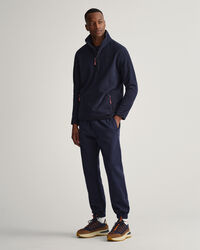 Kevyt fleecepusero puolivetoketjulla