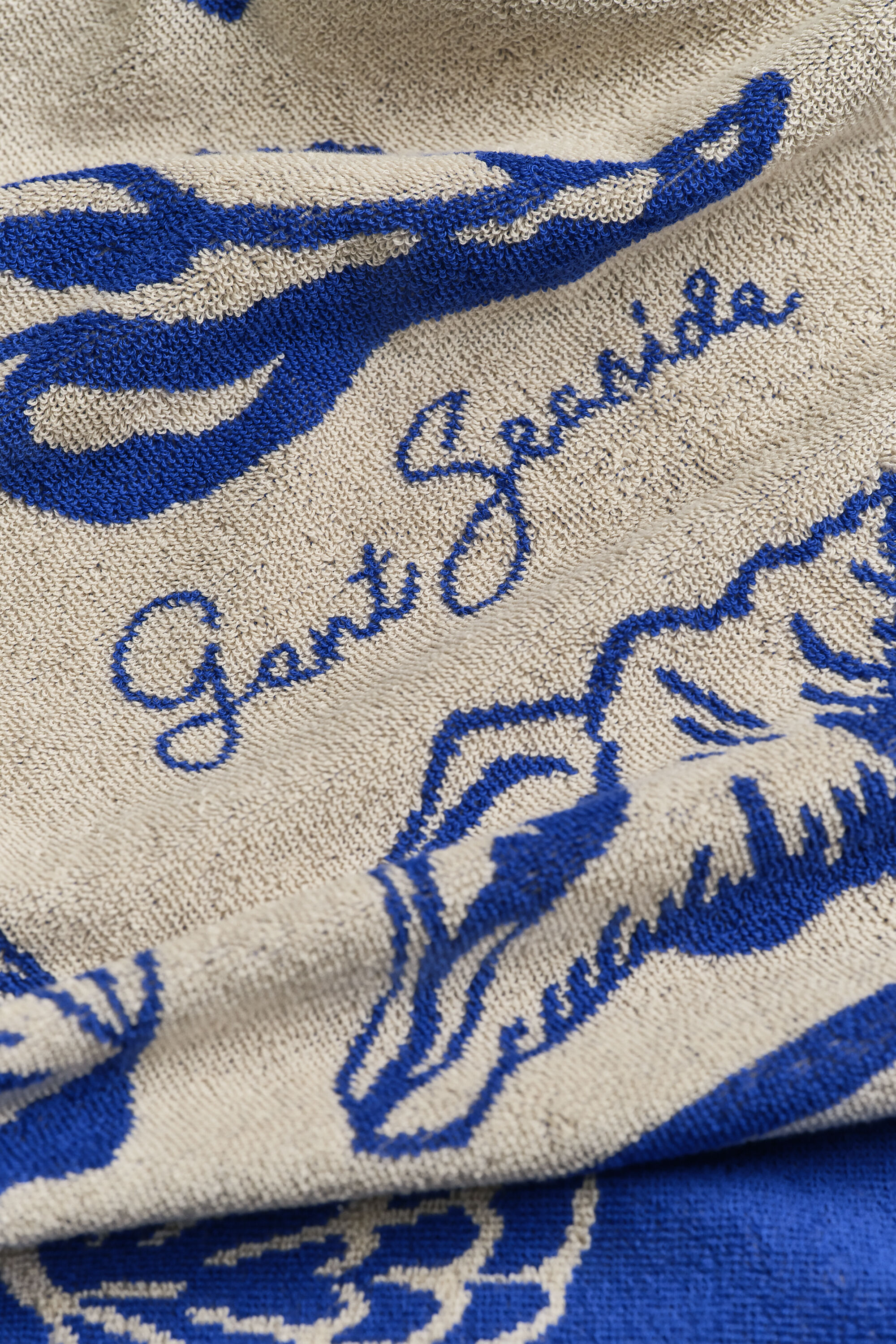 Printtikuvioitu Seashell-rantapyyhe