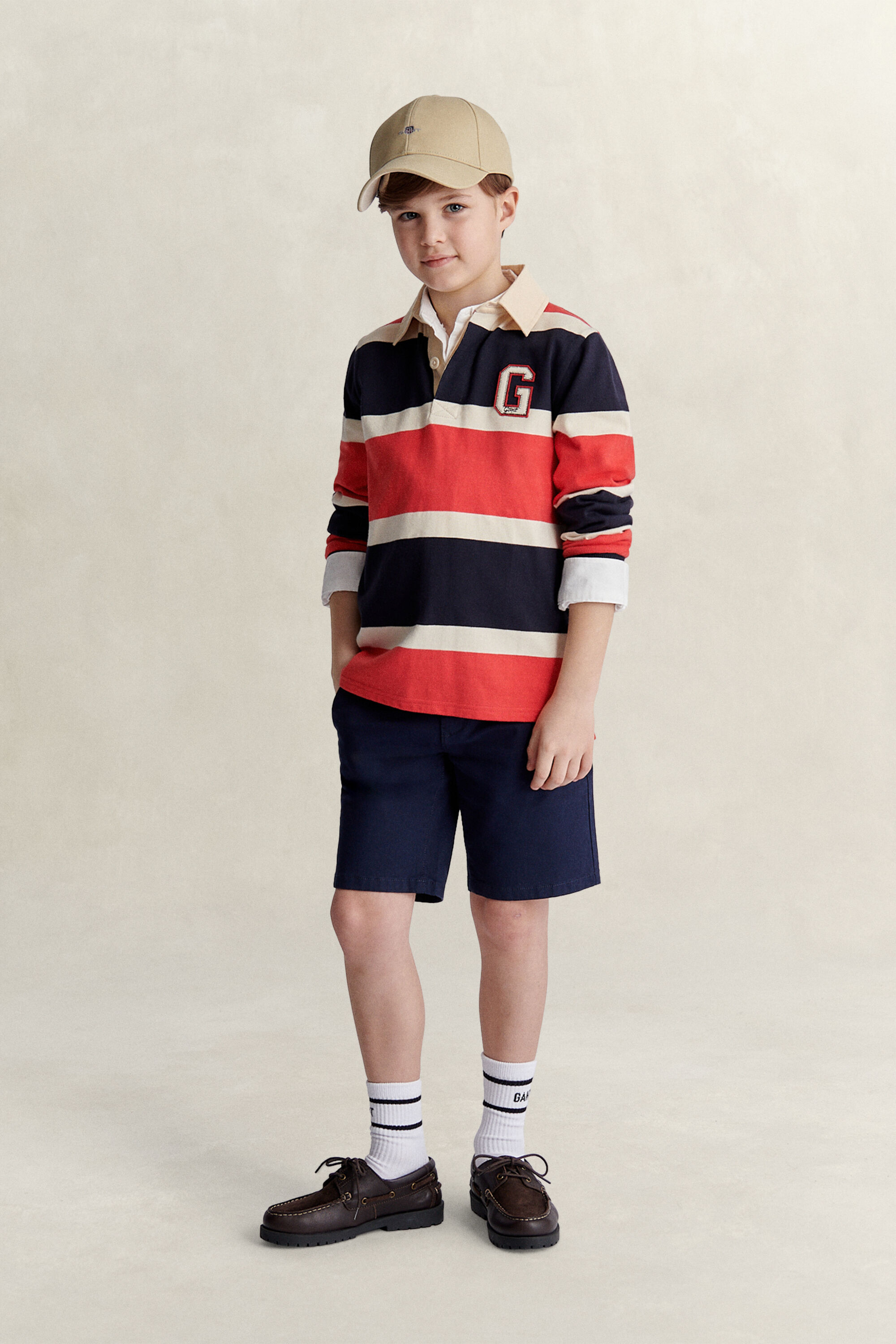 Teen Boys -malliston Collegiate Rugger -paita
