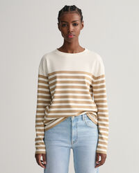 Raidallinen pitk&auml;hihainen t-paita