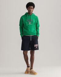 Retro Shield ‑collegeshortsit