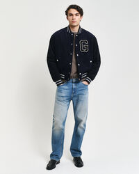 GANT Varsity Jacket ‑vakosamettitakki