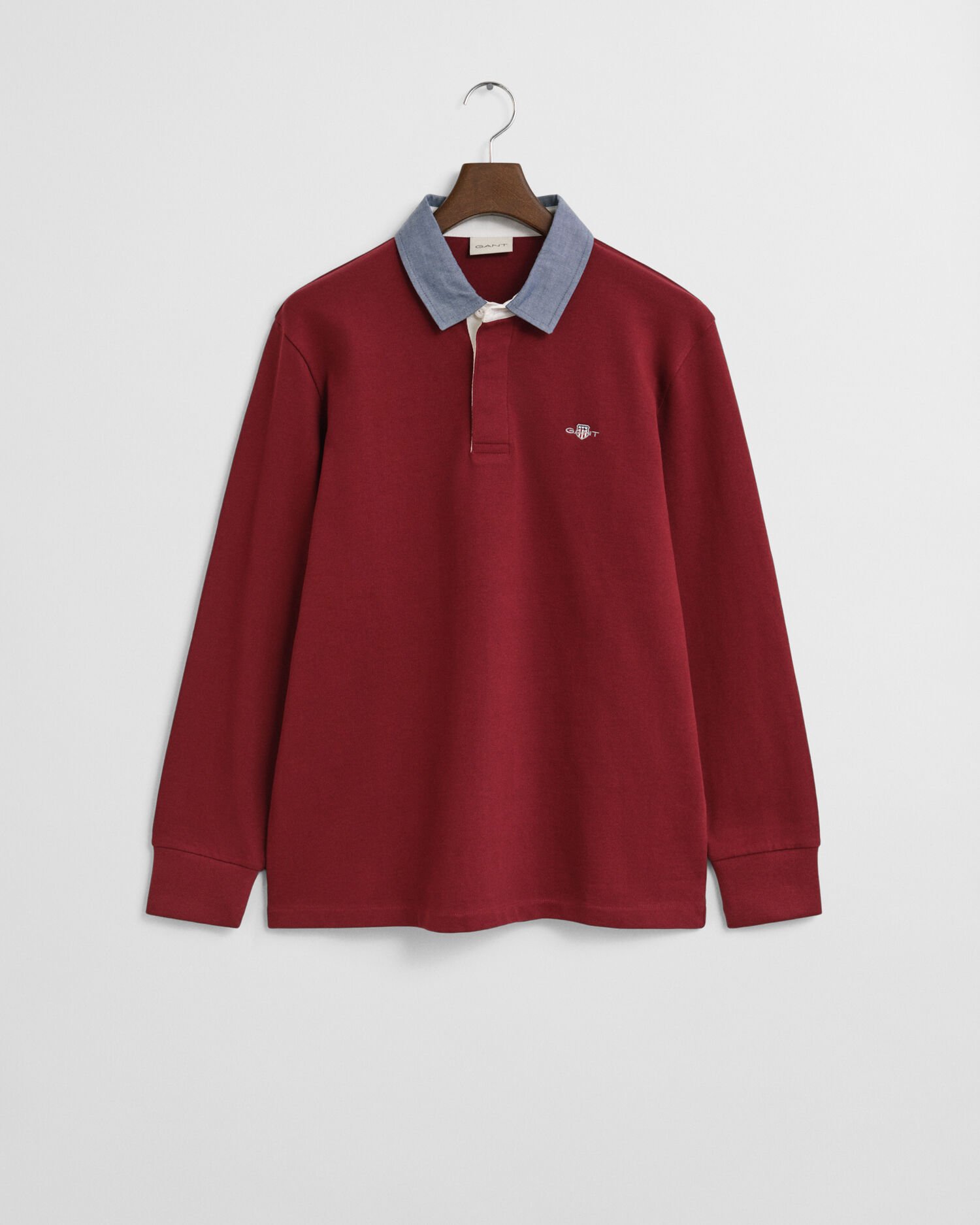 Heavy Rugger -paita chambray-kauluksella