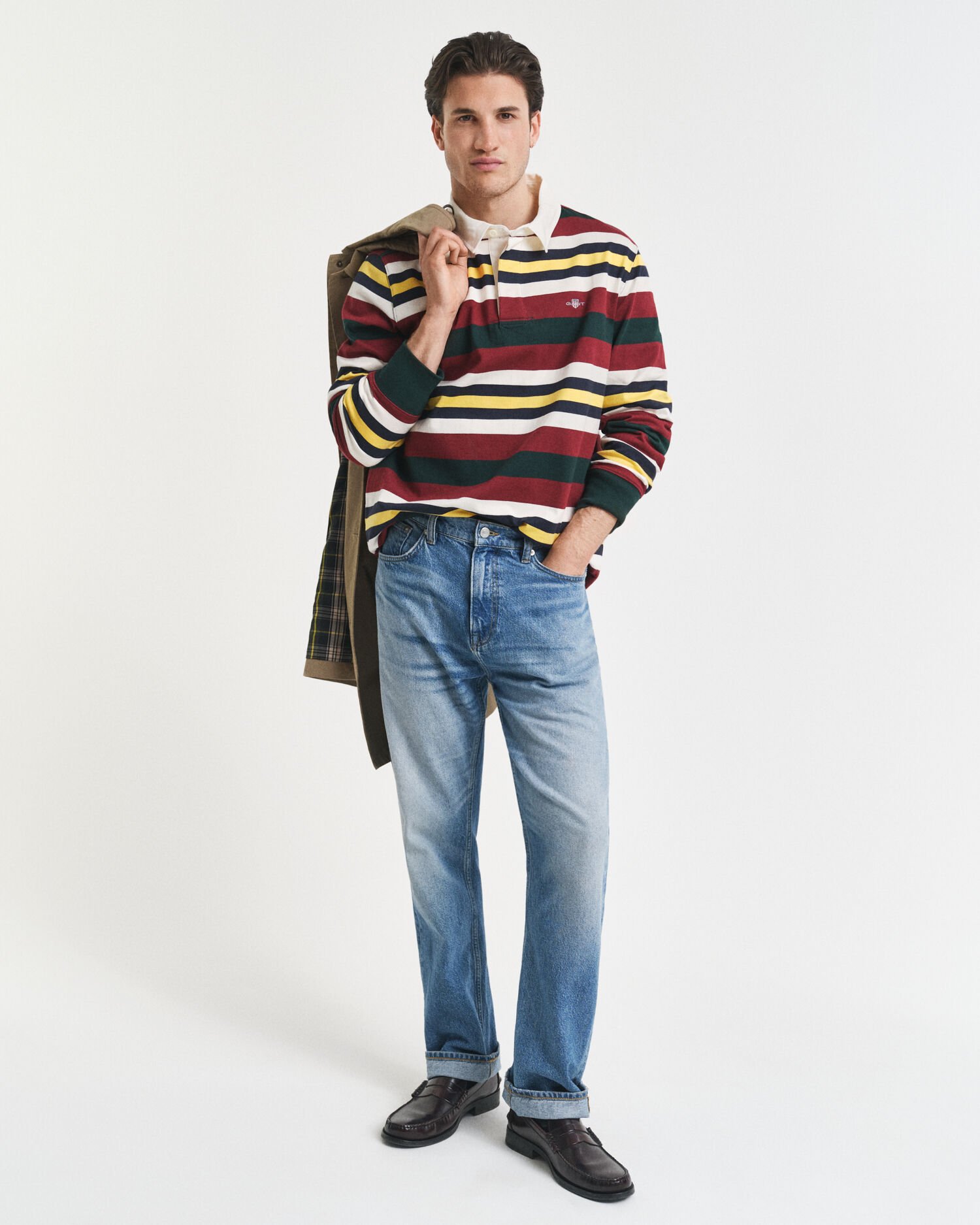 Raidallinen Heavy Rugger ‑paita