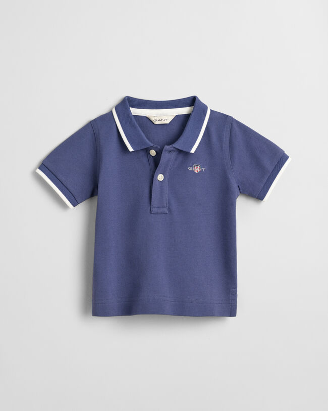 Baby-malliston kontrastiv&auml;rinen Rugger-pikeepaita