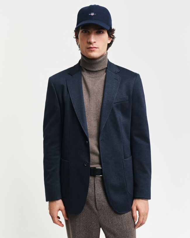 Kaksivärinen tvillijerseybleiseri