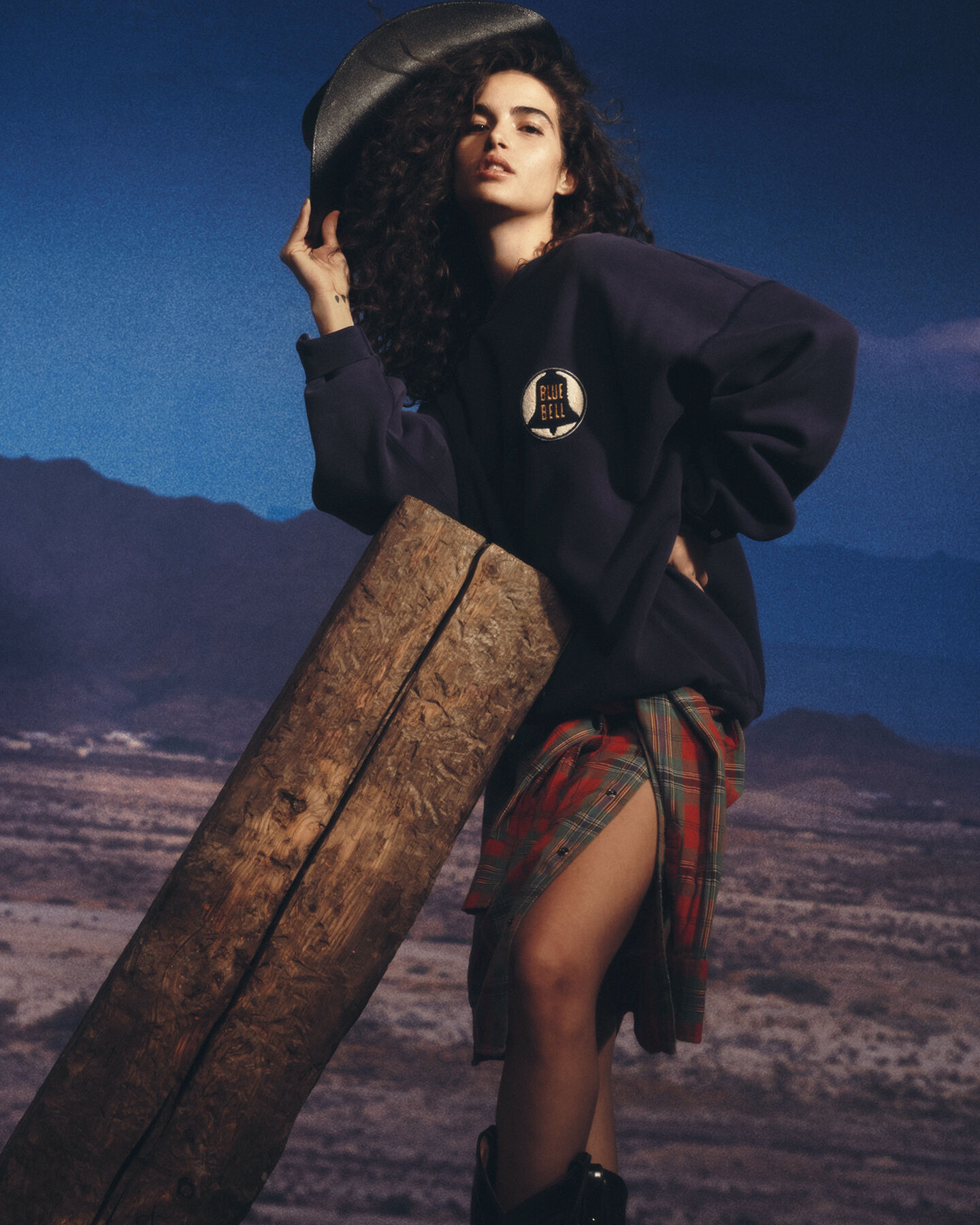 Wrangler x GANT ‑malliston collegepaita merkillä