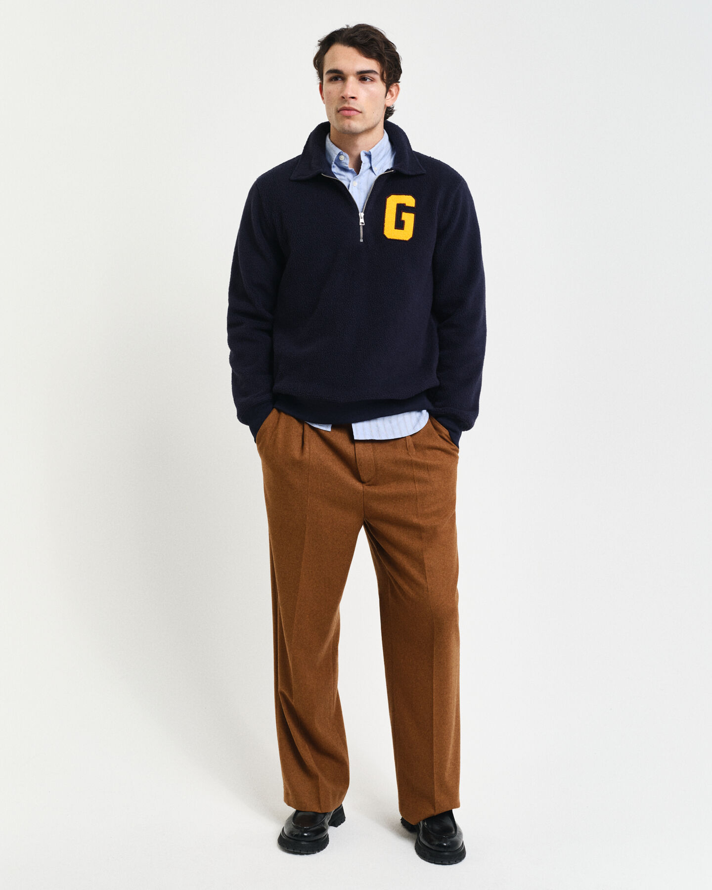 Graphic-fleecepaita, vetoketjukaulus