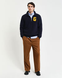 Graphic-fleecepaita, vetoketjukaulus