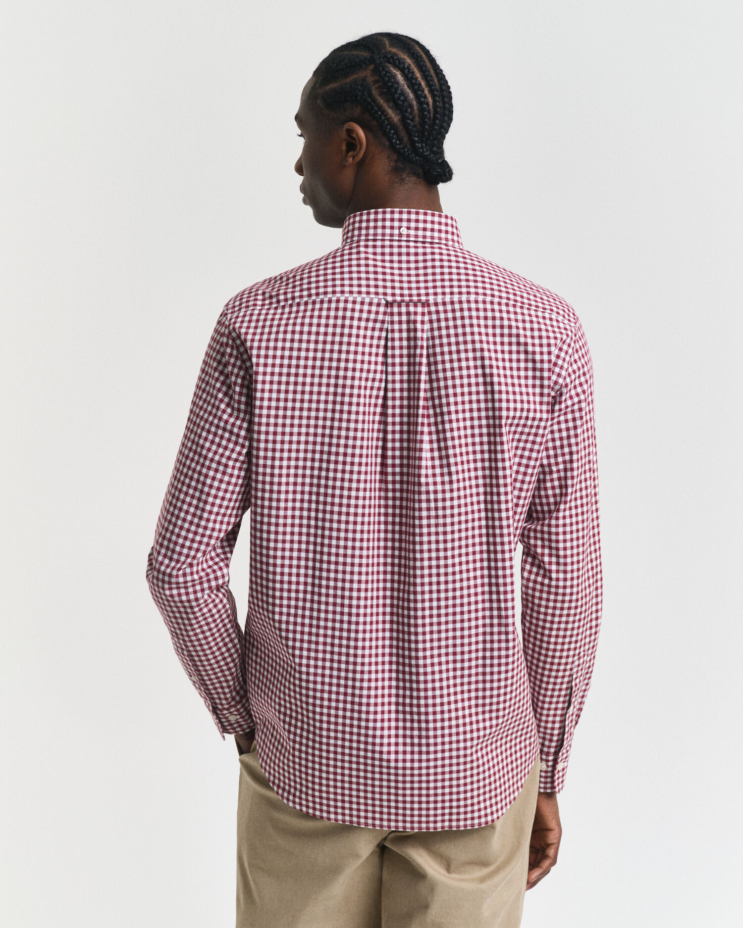 Regular fit ‑mitoitettu Classic Gingham -popliinipaita