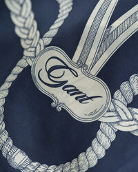 Printtikuvioitu Sailing-silkkihuivi