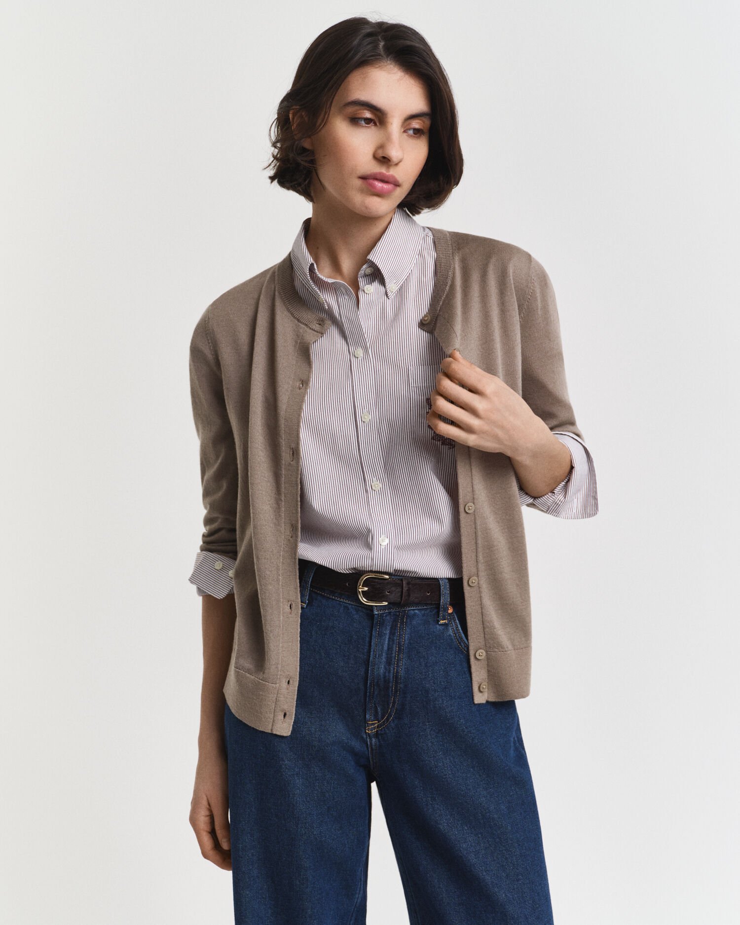 Merinovillainen neuletakki