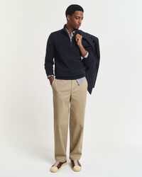 Puolivetoketjullinen kašmirneulepusero