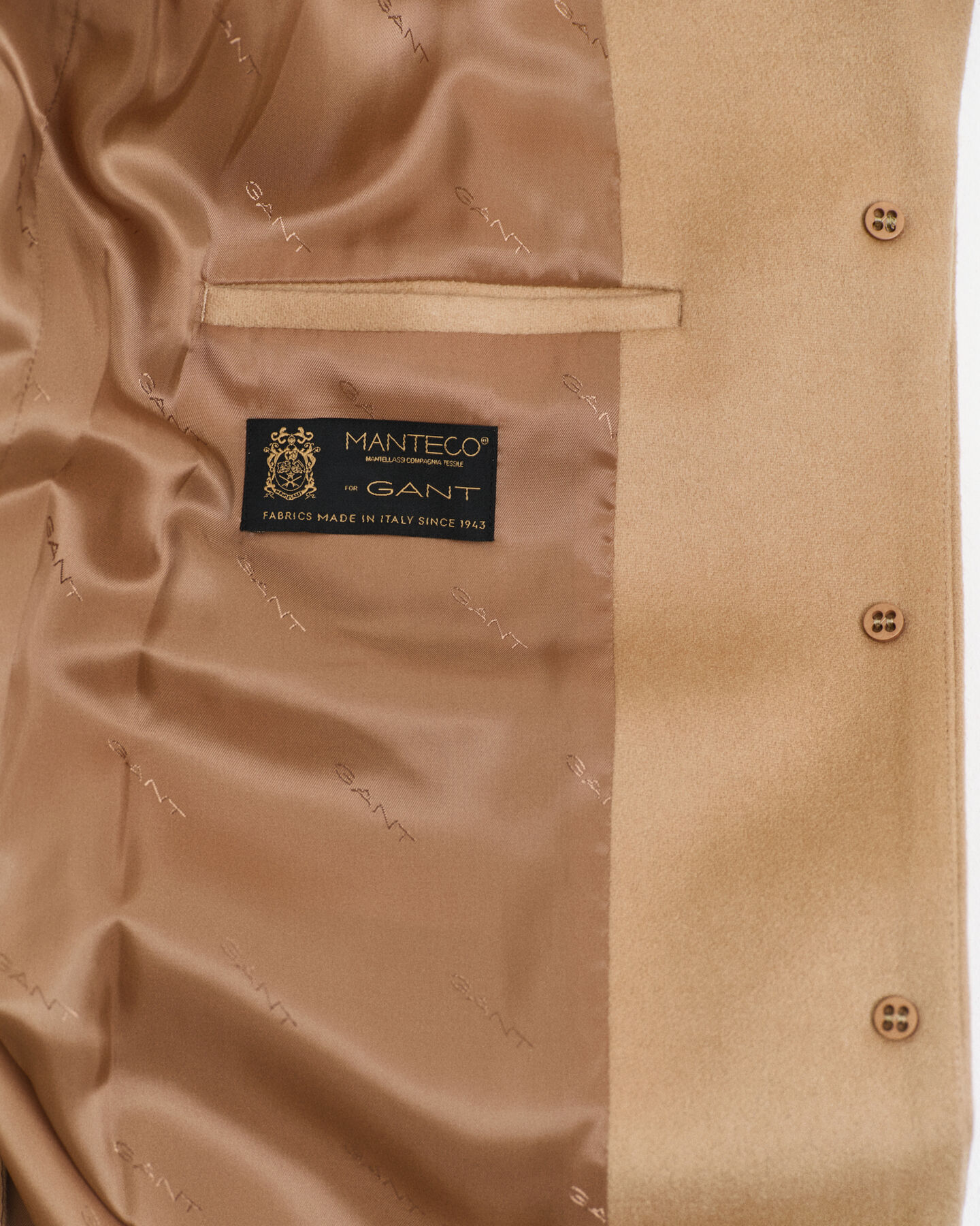 Hyvin istuva klassinen villakangastakki