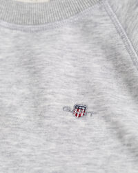 Teens-malliston Shield-collegepaita, jossa pyöreä pääntie