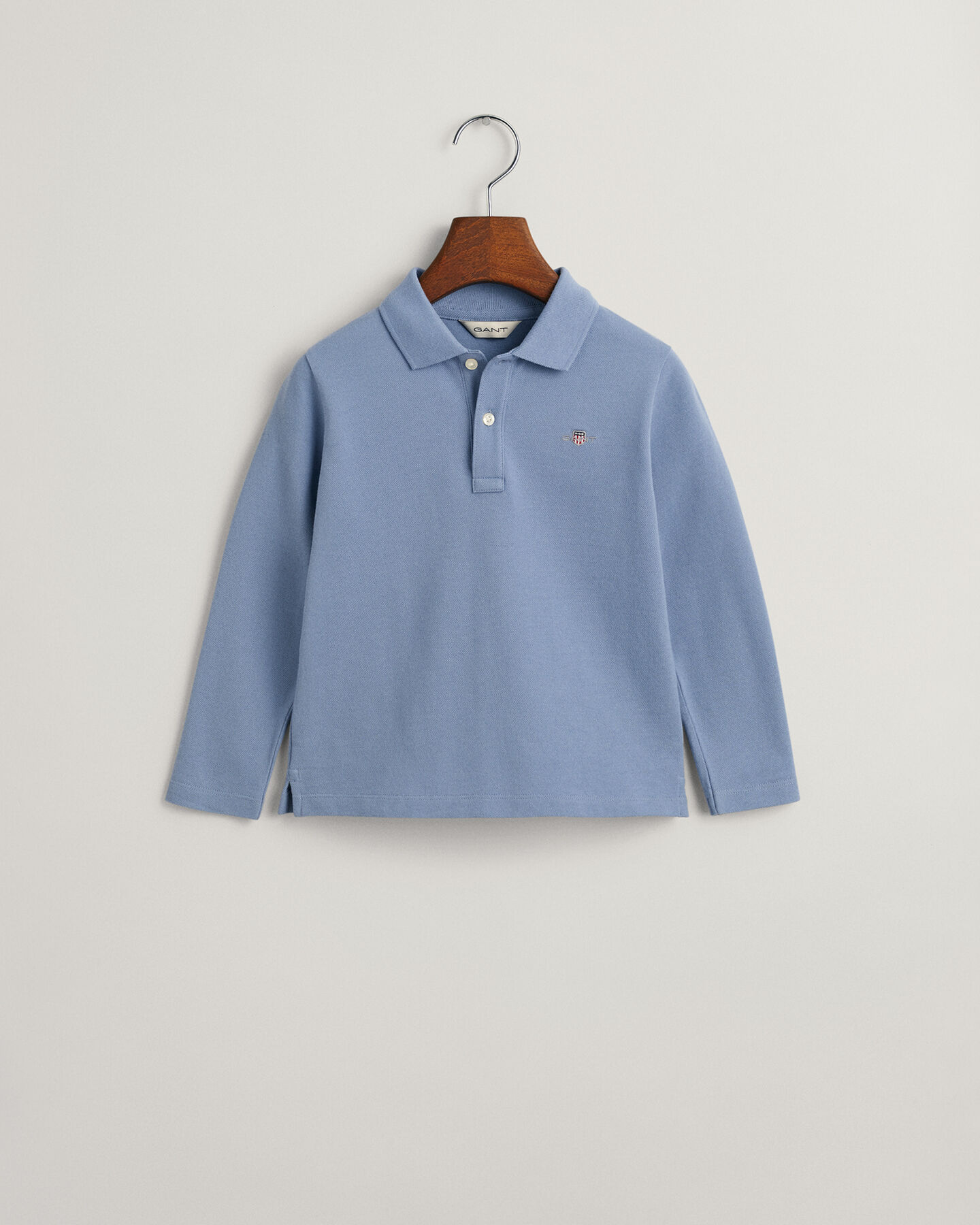 Kids-malliston pitk&auml;hihainen Shield-pikeepaita