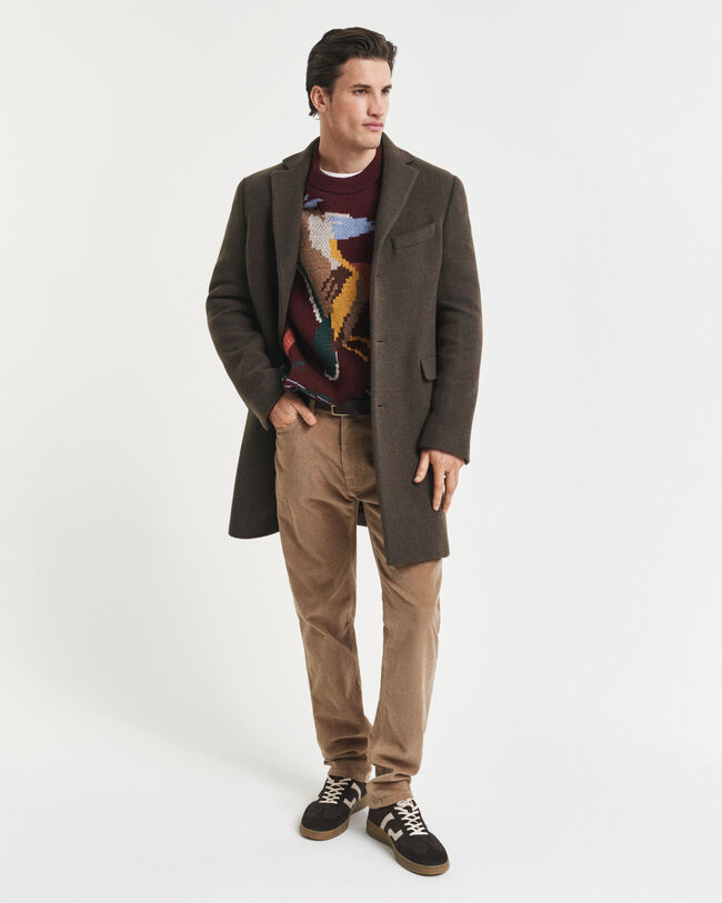 Regular fit ‑mitoitetut vakosamettifarkut