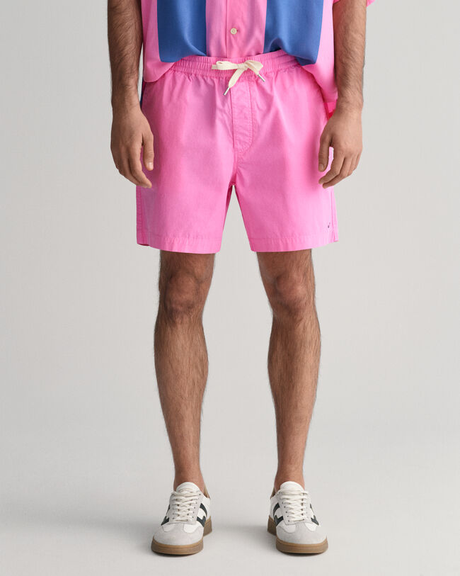 Kiristysnauhalliset puuvillashortsit