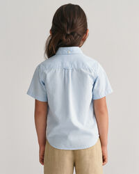 Kids-malliston lyhythihainen oxford-paita