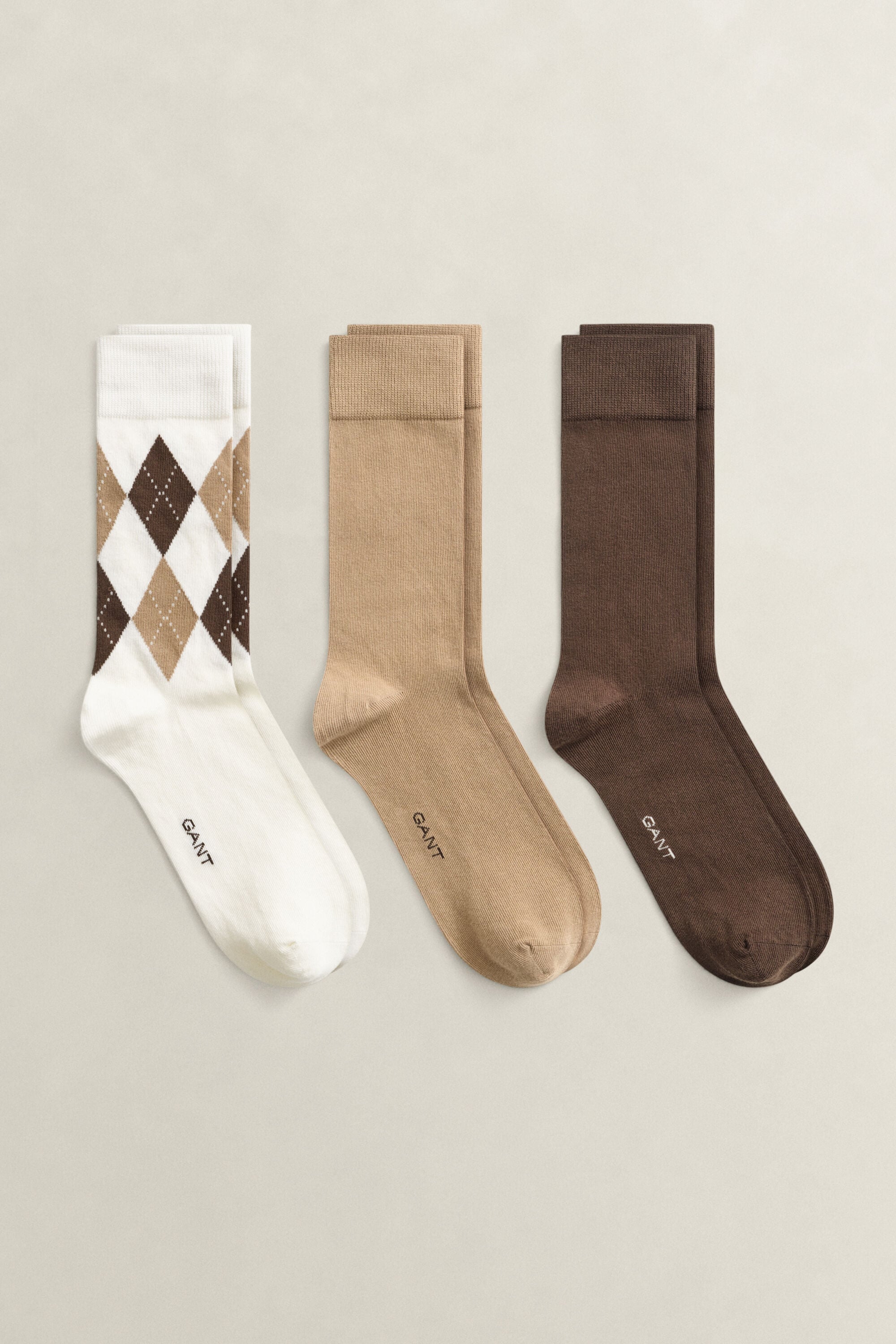 Argyle-sukat (3 paria)