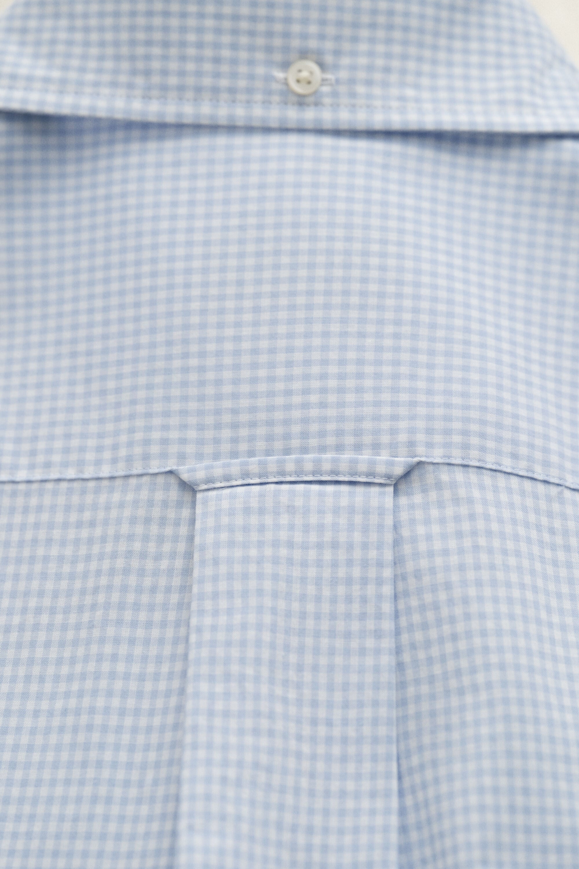 Gingham-ruudullinen Classic-popliinipaita