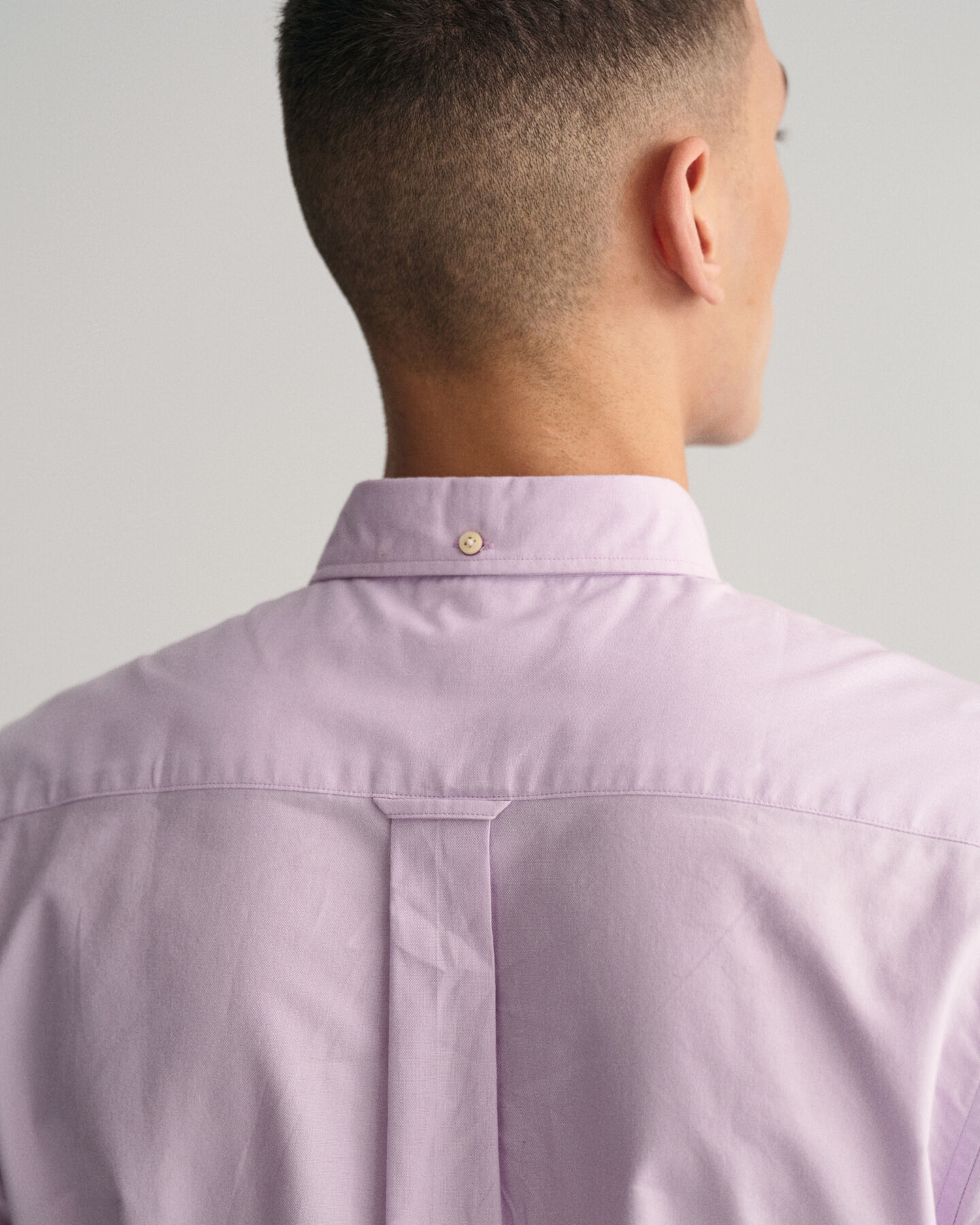 Lyhythihainen regular fit ‑mitoitettu oxford-paita