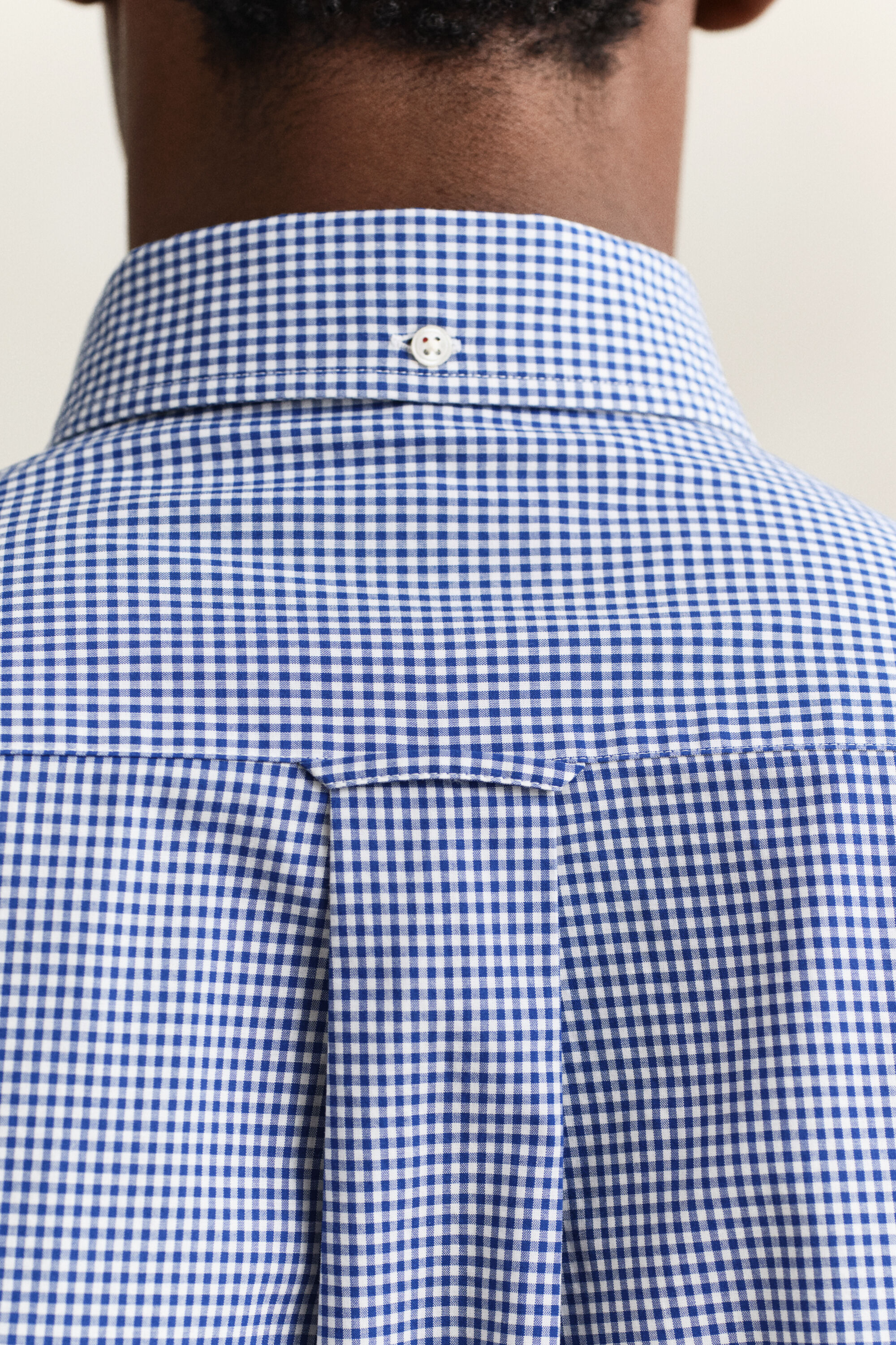 Gingham-ruudullinen Classic-popliinipaita