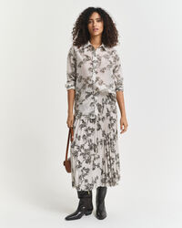 Midimittainen puukuvioinen vekkihame