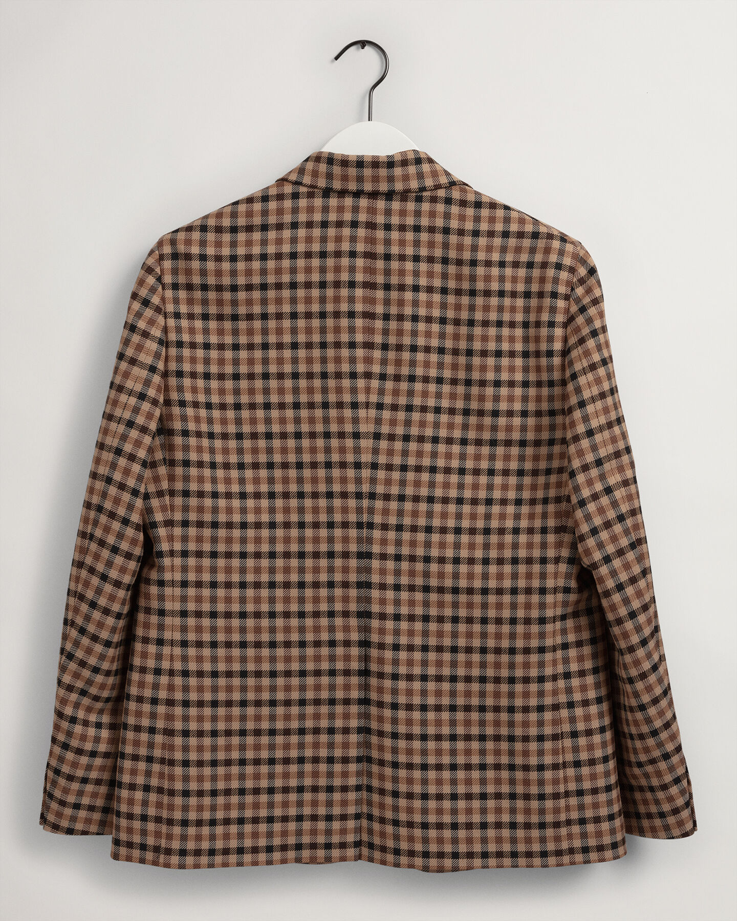 Regular fit ‑mitoitettu ruudullinen bleiseri