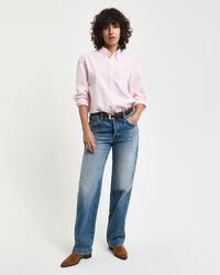 Relaxed fit ‑mitoitettu Luxury-oxford-paita
