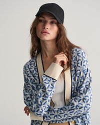 Jacquard-kuvioitu G‑neuletakki