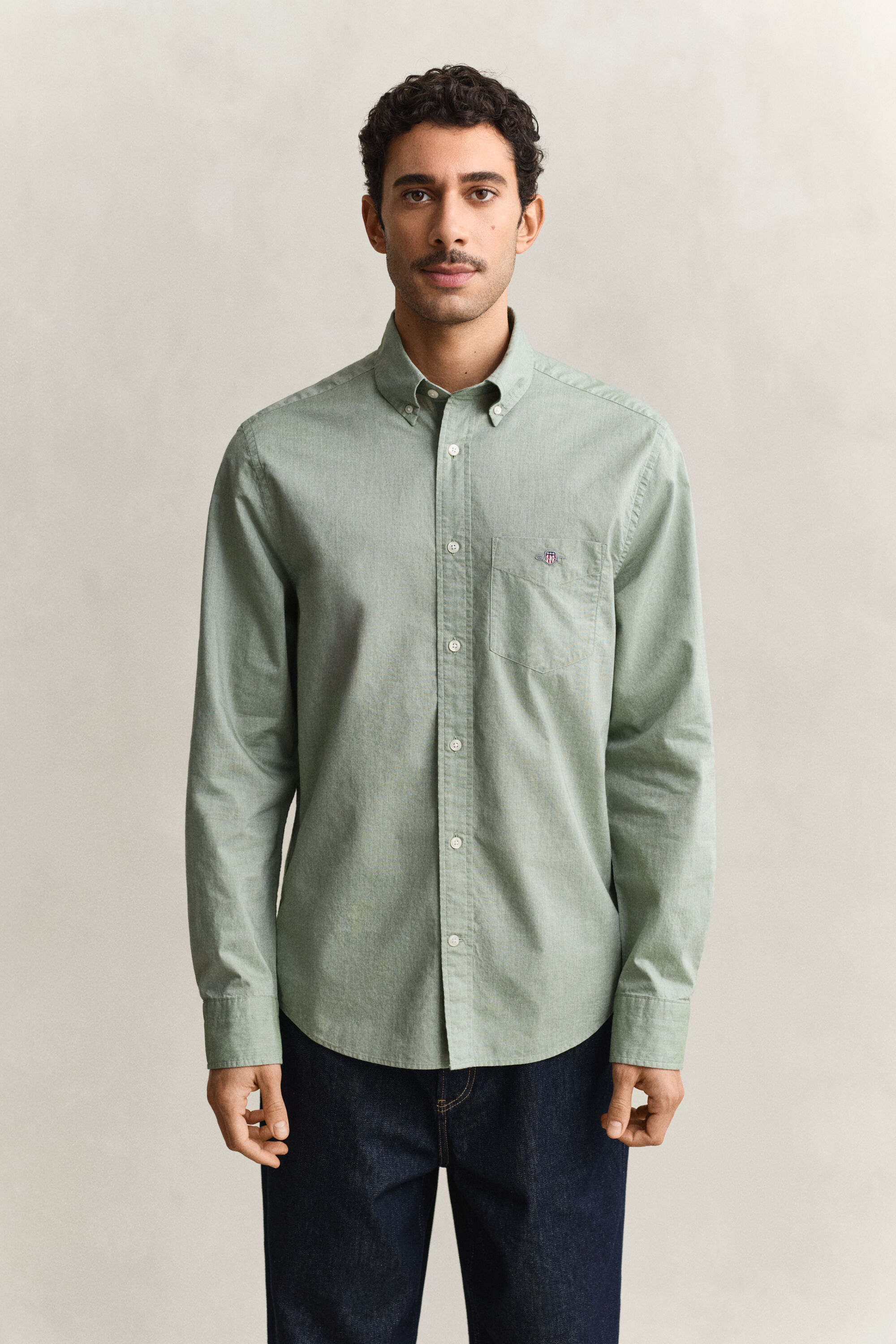 Regular fit ‑mitoitettu Classic-popliinipaita