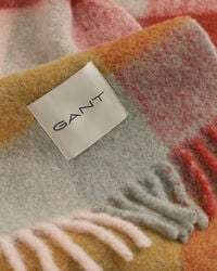 Alpakkavillasekoitteinen ruutuhuivi