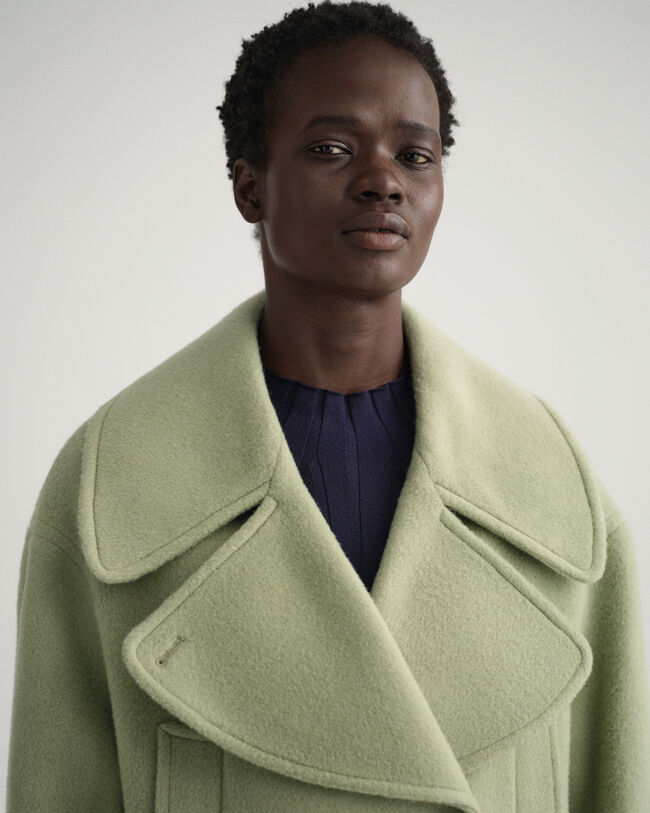 Oversized fit ‑mitoitettu kansitakki