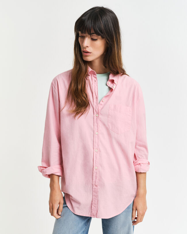 Relaxed&nbsp;fit ‑mitoitettu Luxury-oxford-paita