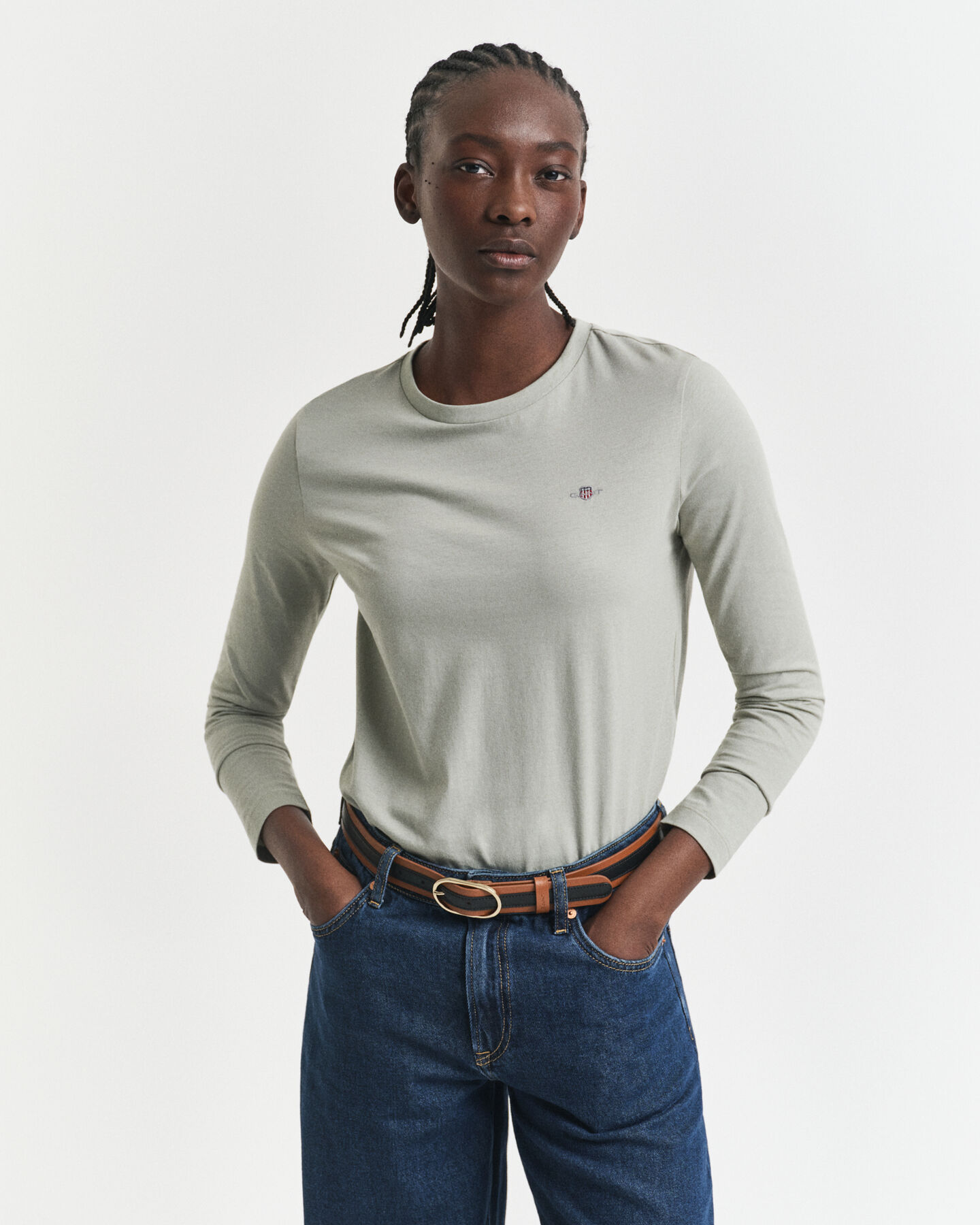 Pitkähihainen Shield-t‑paita