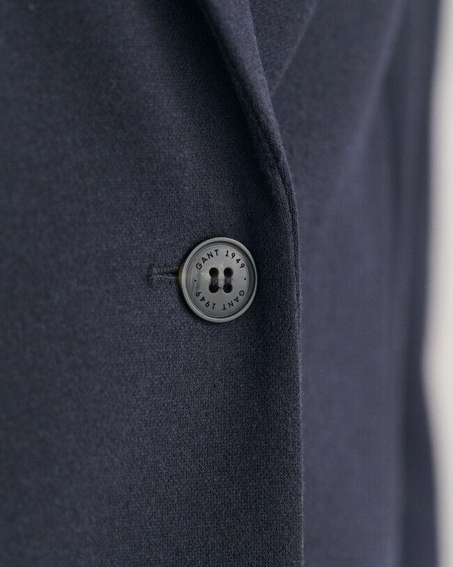 Regular fit ‑mitoitettu jerseybleiseri