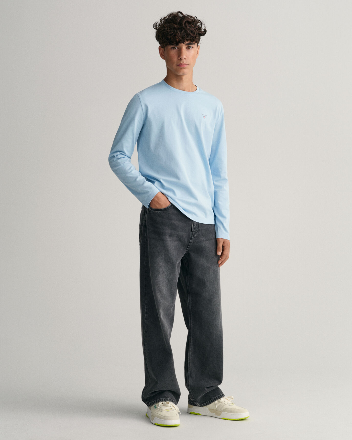 Teen Boys ‑malliston pitk&auml;hihainen Original-paita