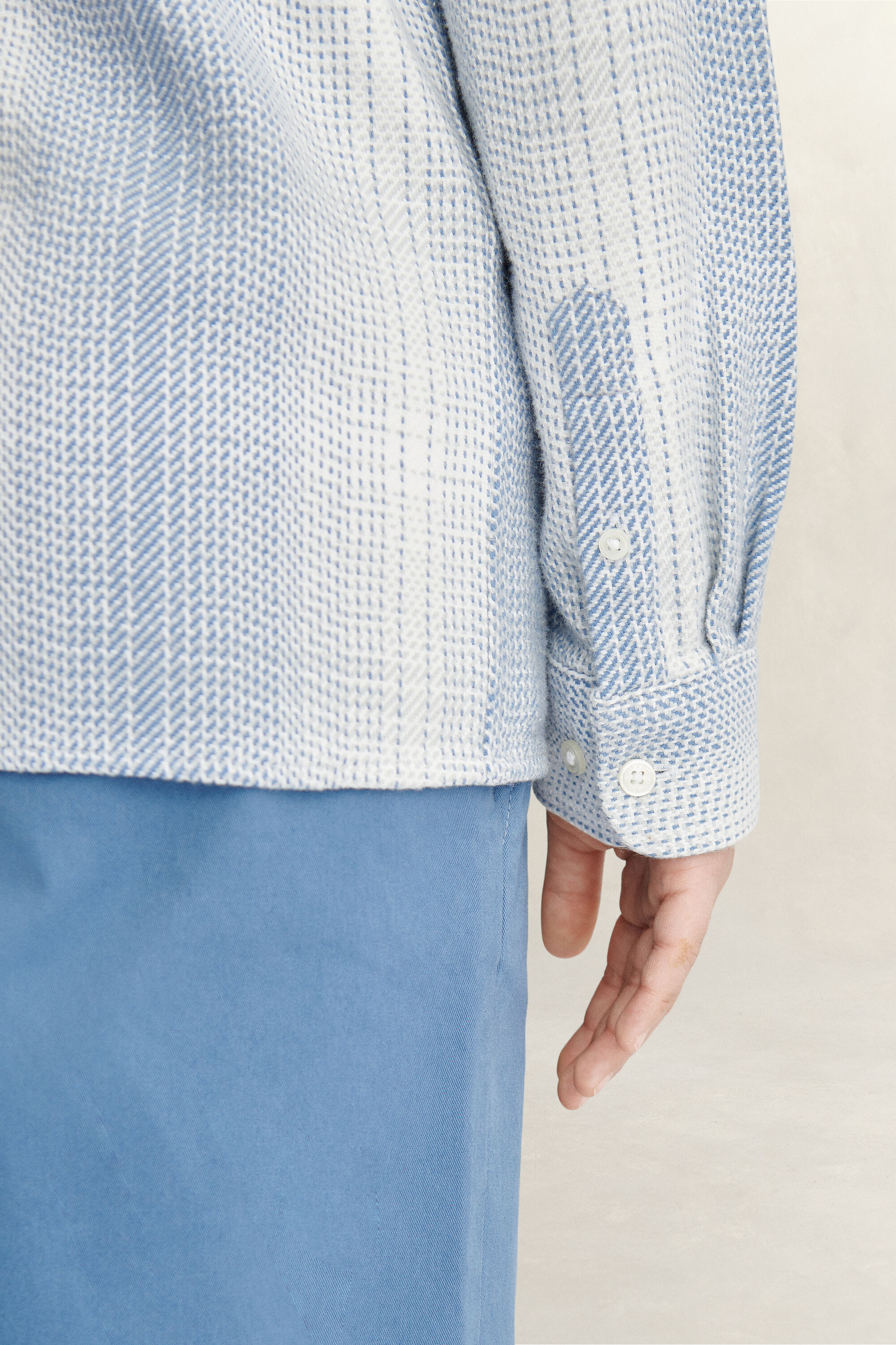 Teen Boys ‑malliston ruudullinen paitatakki