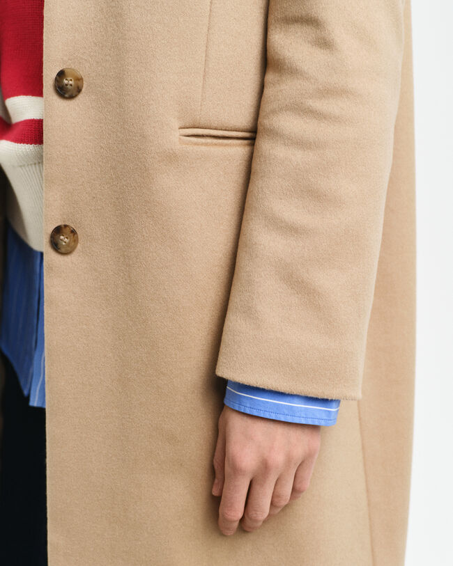 Hyvin istuva klassinen villakangastakki