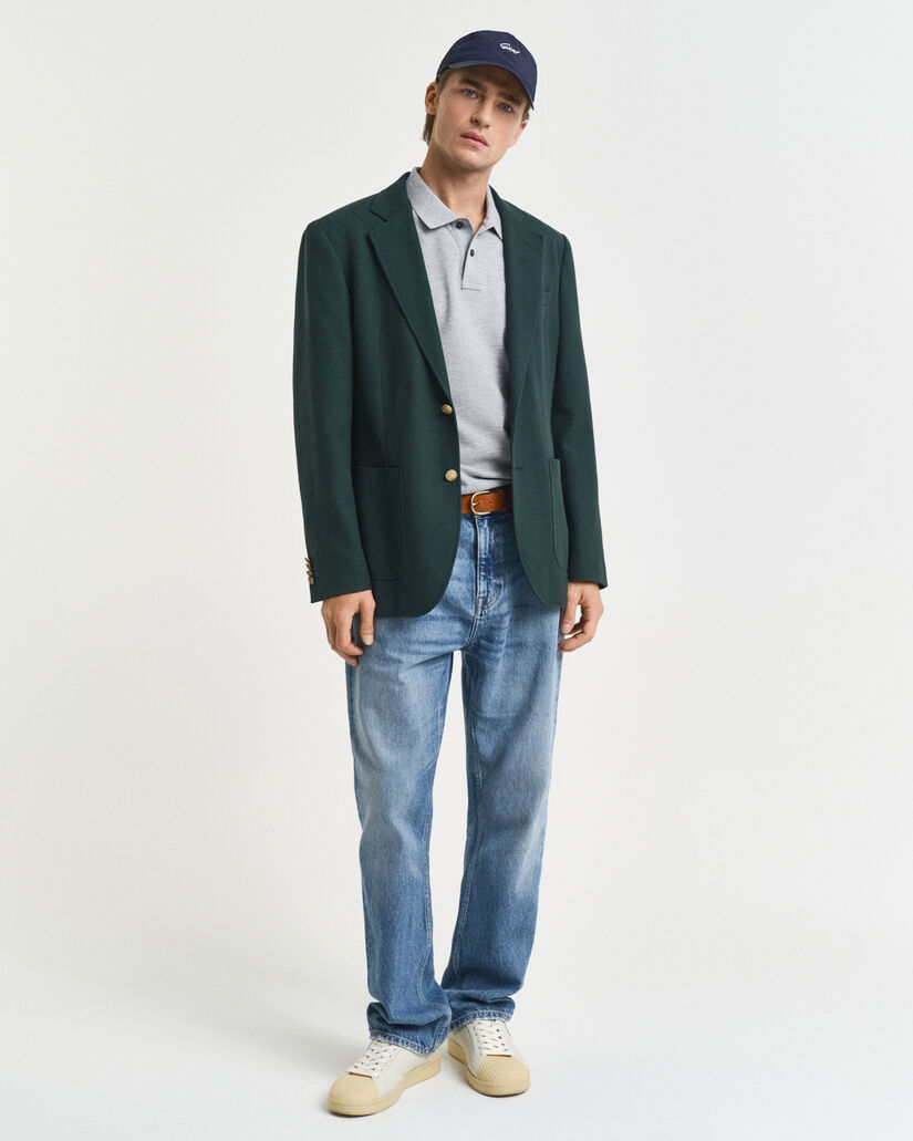 Slim fit ‑mitoitettu Shield-pikeepaita