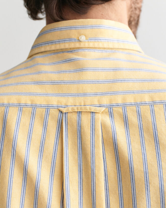 Regular fit ‑mitoitettu raidallinen Archive-oxford-paita