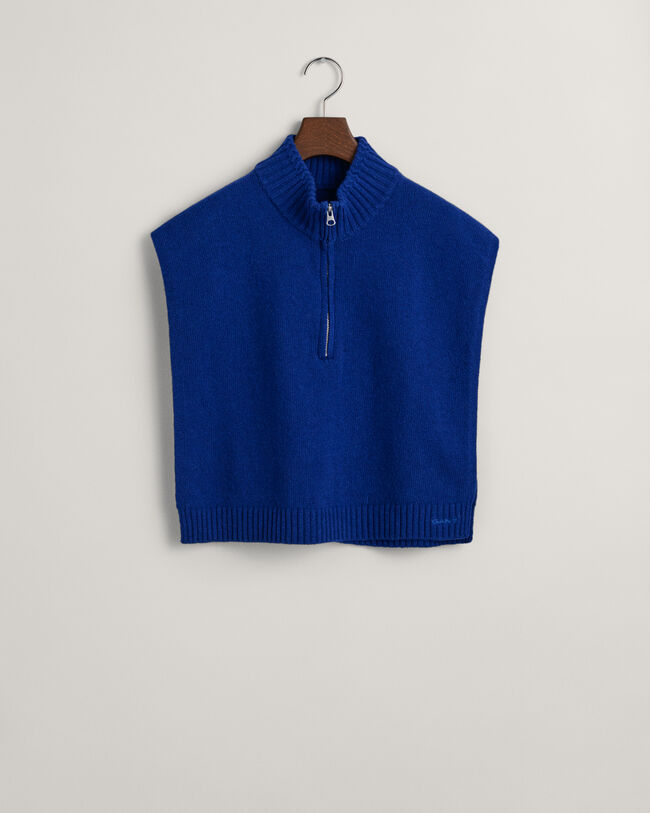 Vetoketjullinen villaneulekauluri