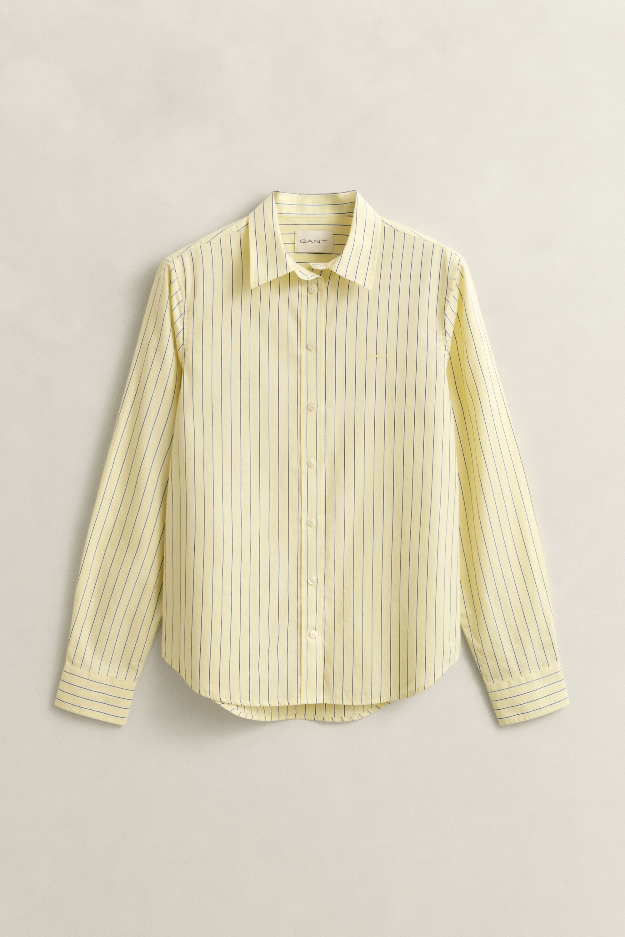 Regular fit ‑mitoitettu raidallinen Classic-popliinipaita