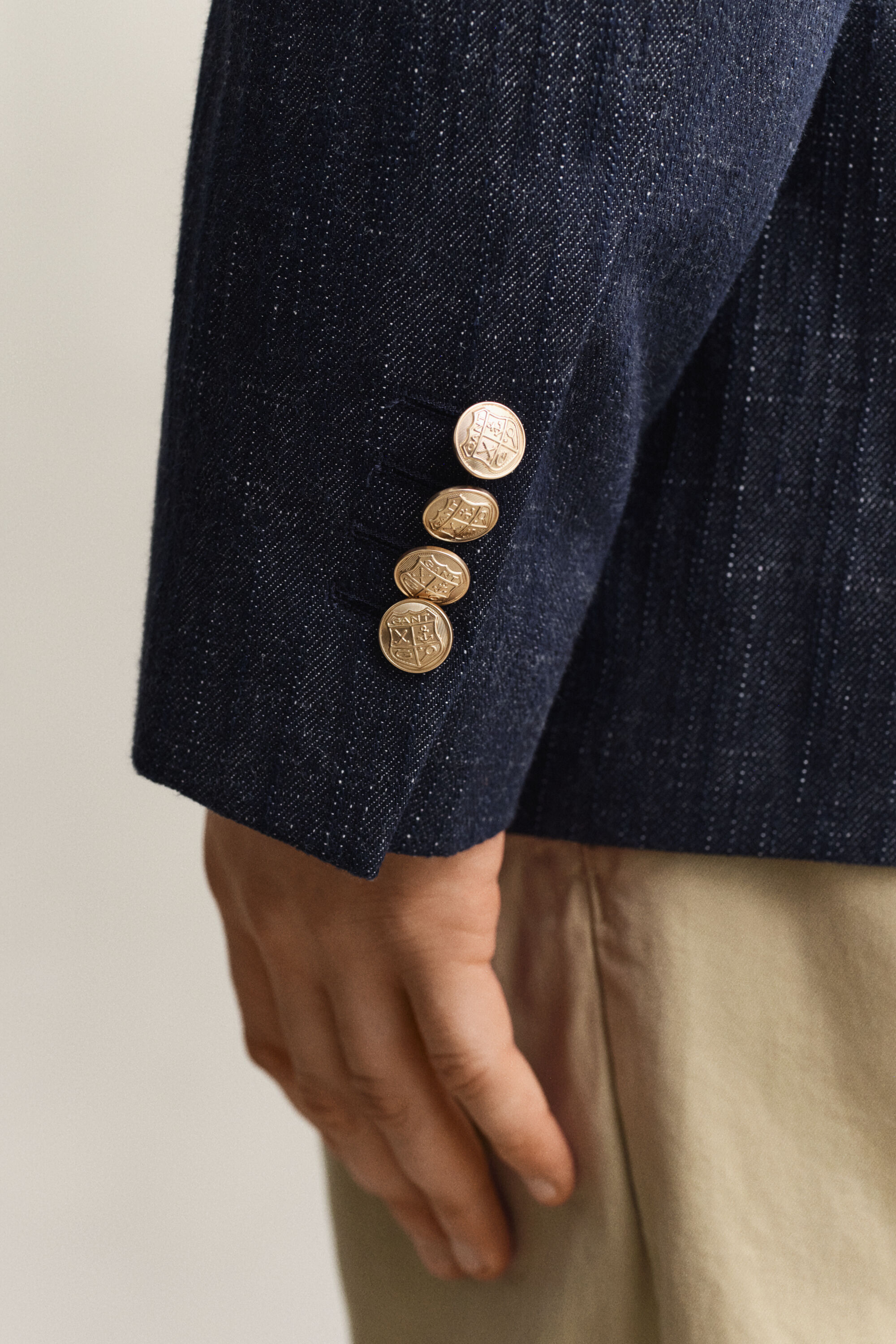 Indigonsininen klubitakki