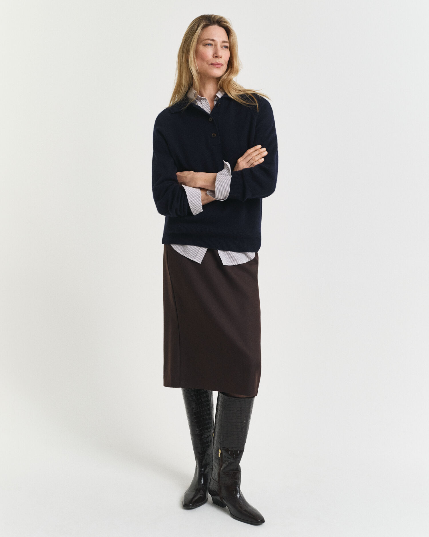 Midimittainen villasekoitteinen kynähame