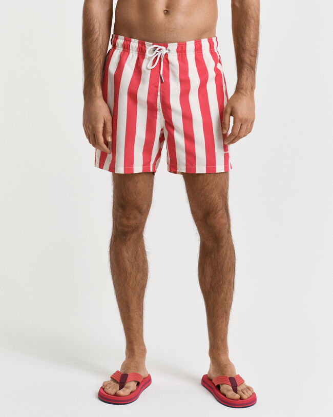 Leve&auml;raitaiset uimashortsit