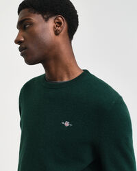 Ohut lampaanvillaneule, py&ouml;re&auml; p&auml;&auml;ntie